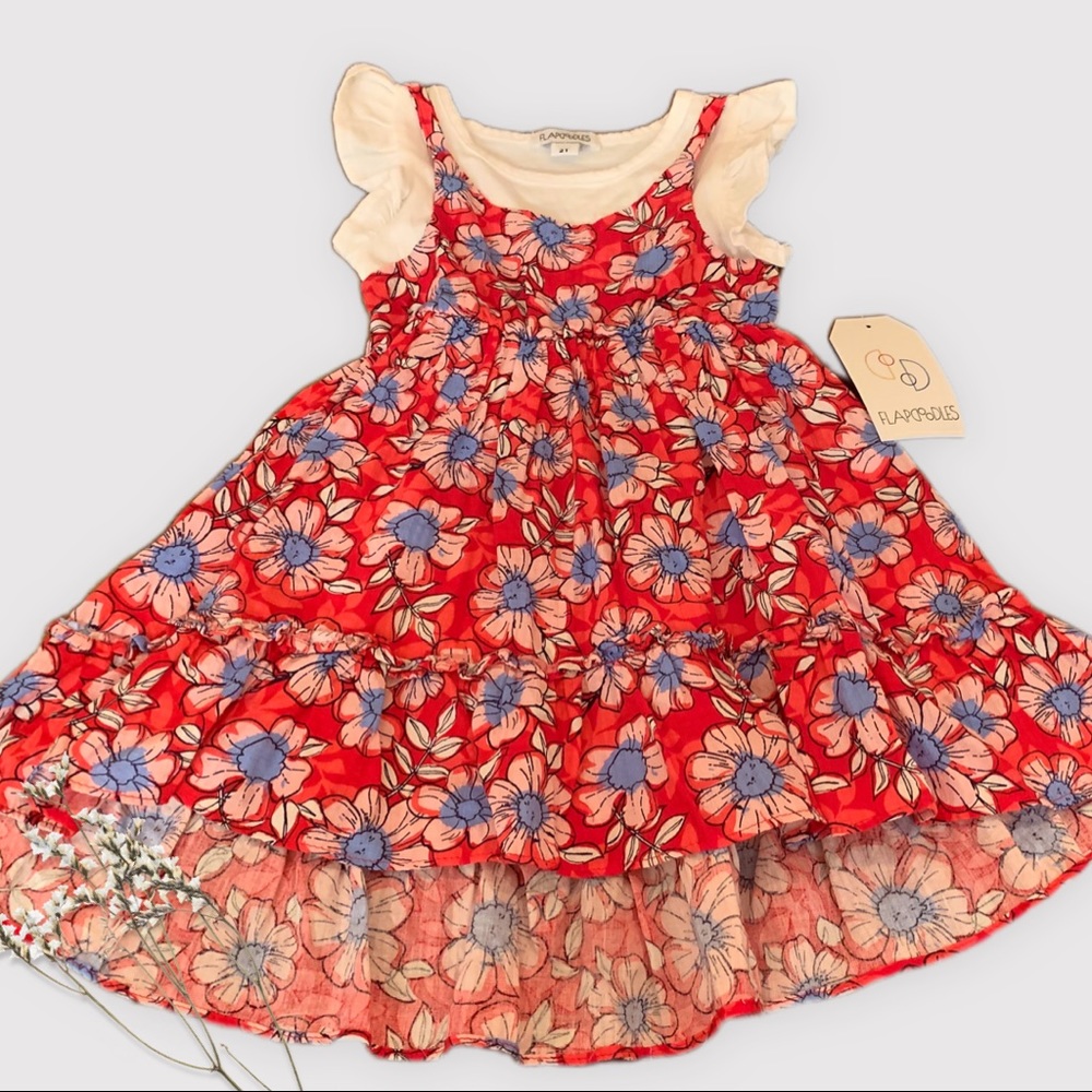 Adorable Toddler Floral Dress in Size 2T